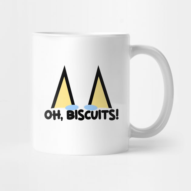 Oh Biscuits Cute Dad - Fathers Day by Pharaoh Shop